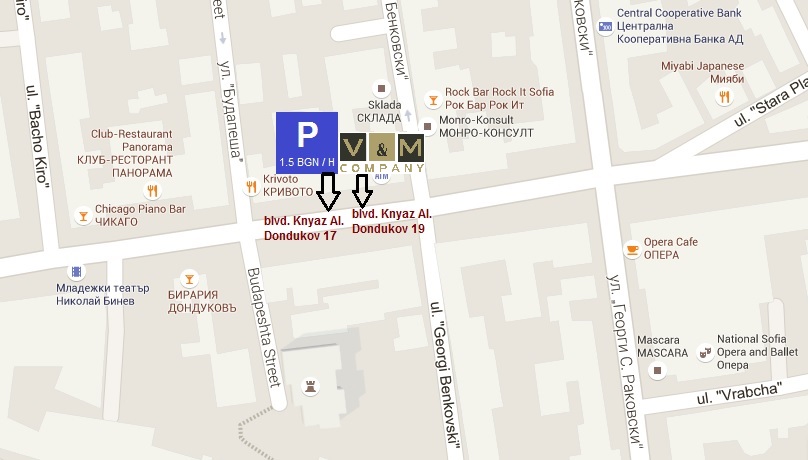 Map V and M Kompani